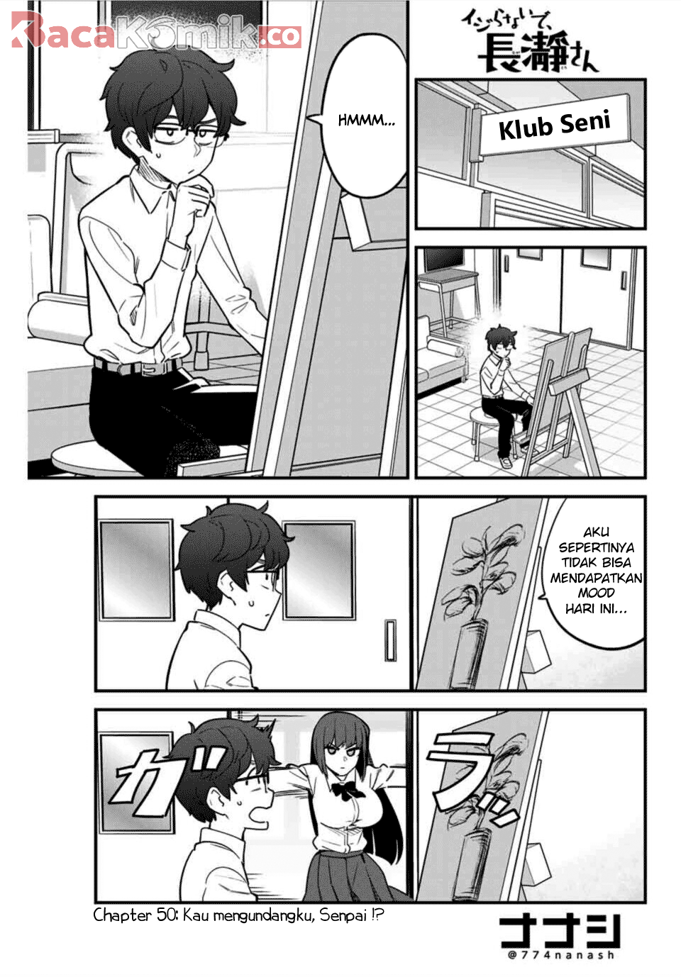 Baca Manga Ijiranaide, Nagatoro-san Chapter 50 Gambar 2