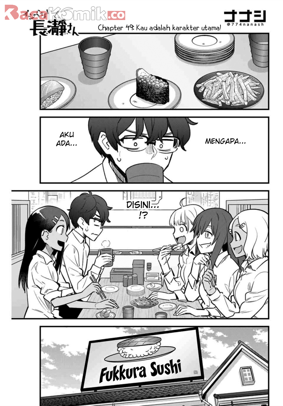 Baca Manga Ijiranaide, Nagatoro-san Chapter 49 Gambar 2