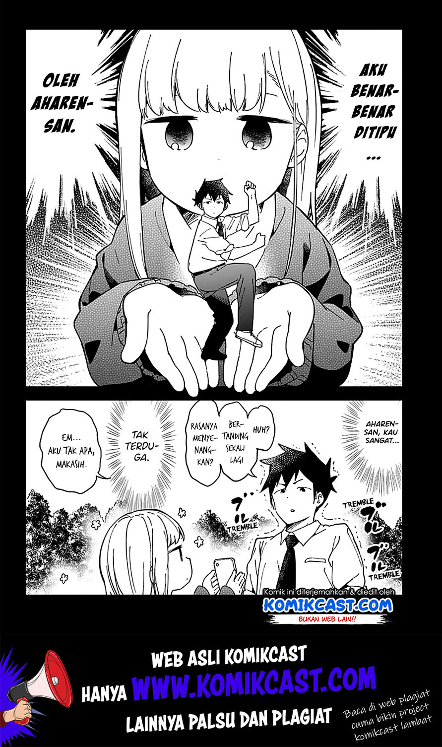 Aharen-san wa Hakarenai Chapter 29 Gambar 16
