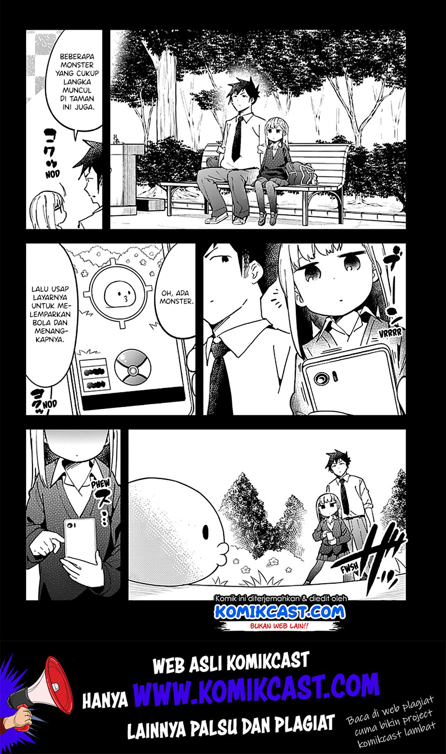 Aharen-san wa Hakarenai Chapter 29 Gambar 6