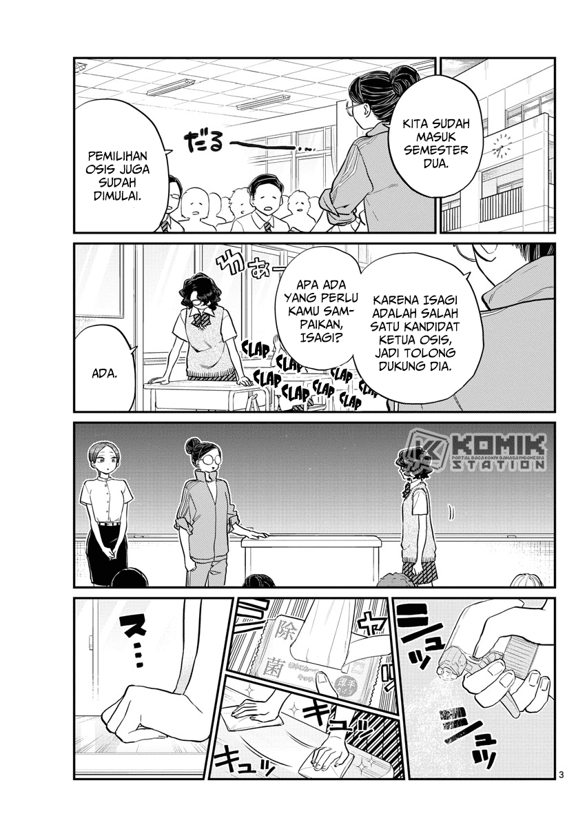 Komi-san wa Komyushou Desu Chapter 196.1 Gambar 5