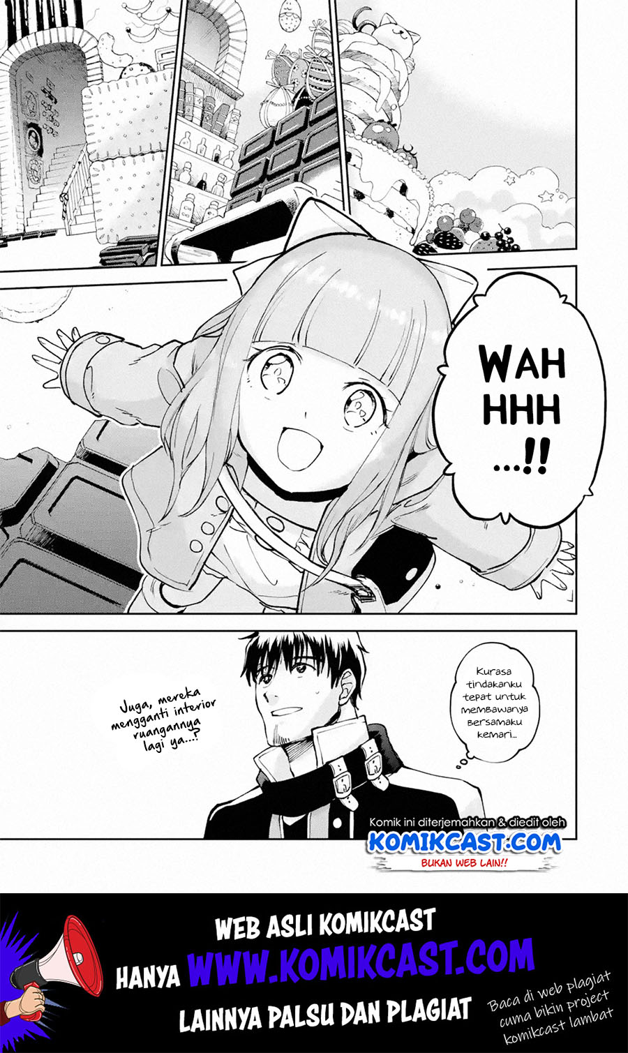 Boukensha License o Hakudatsu Sareta Ossan Dakedo, Manamusume ga Dekita no de Nonbiri Jinsei Chapter 18.1 Gambar 9