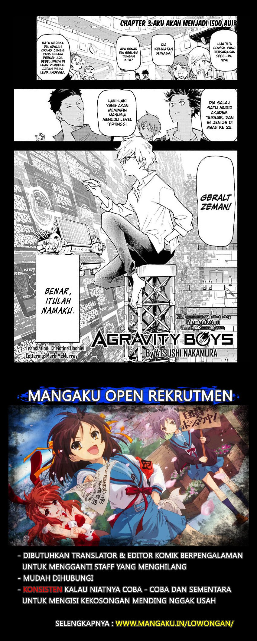 Baca Manga Agravity Boys Chapter 03 Gambar 2