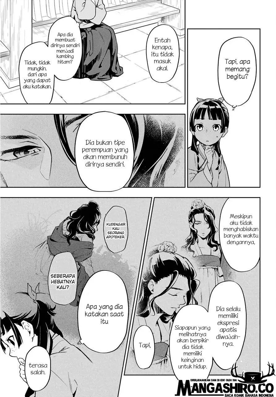 Kusuriya no Hitorigoto Chapter 33 Gambar 18