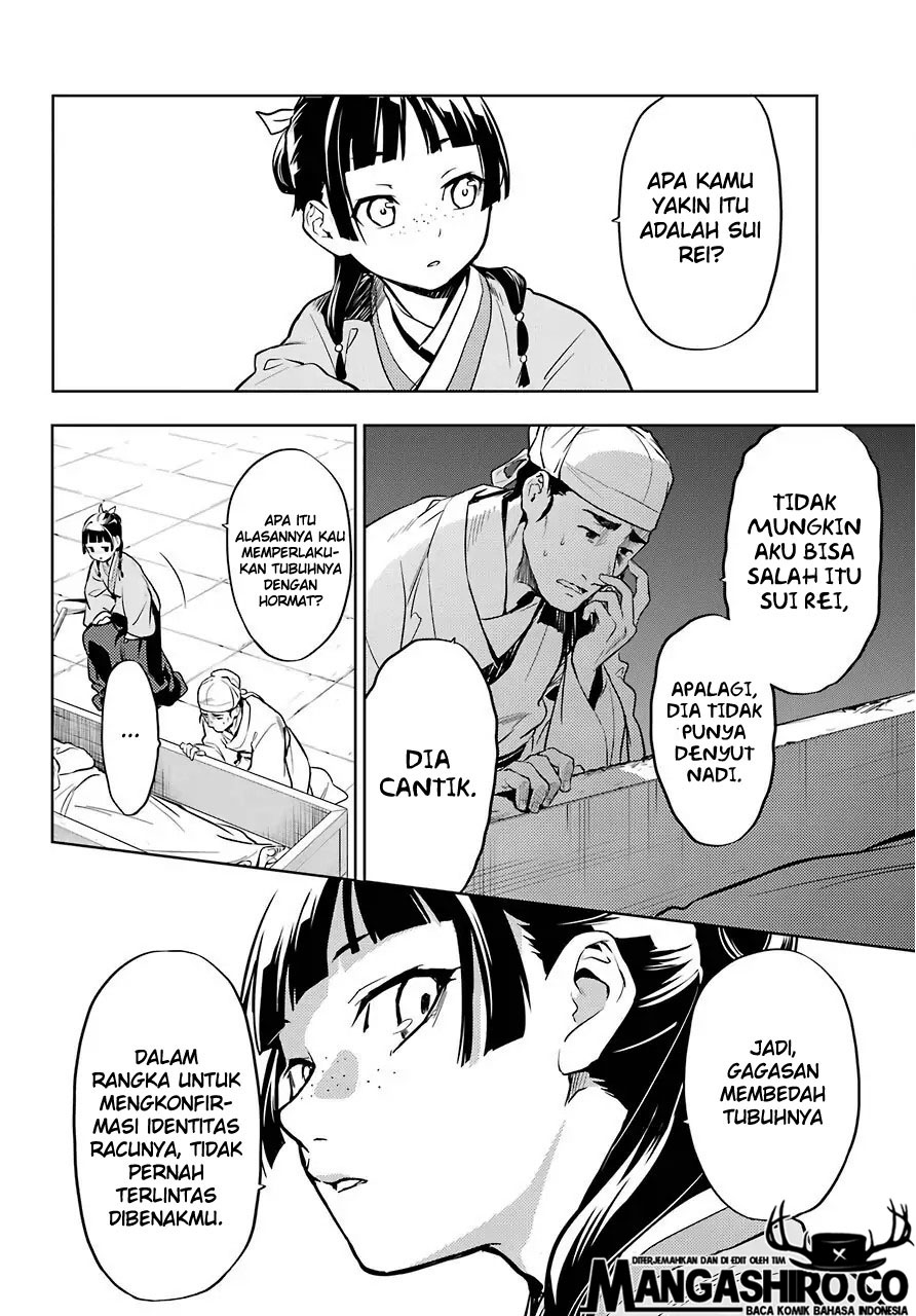 Kusuriya no Hitorigoto Chapter 33 Gambar 28