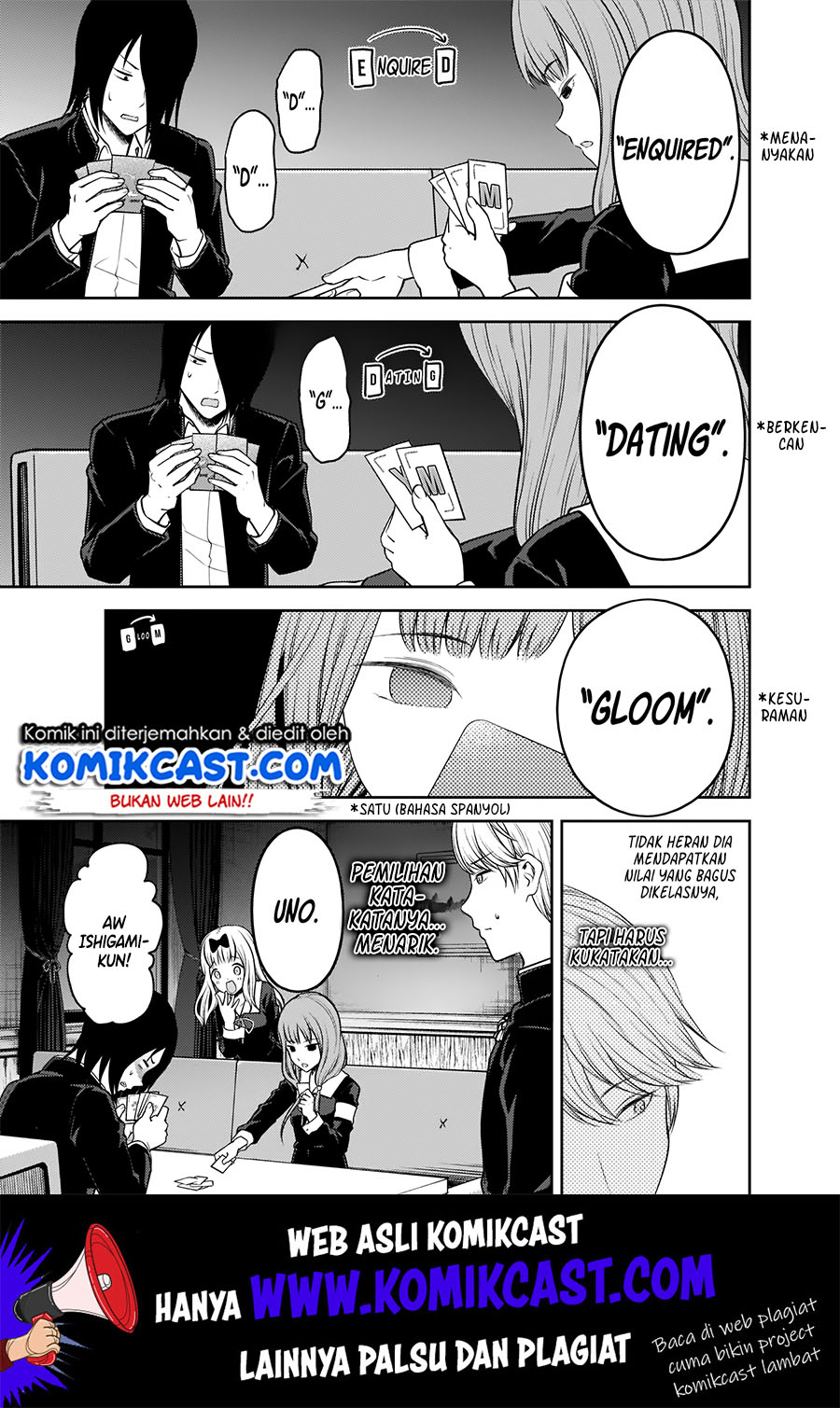 Kaguya-sama wa Kokurasetai – Tensai-tachi no Renai Zunousen Chapter 188 Gambar 8