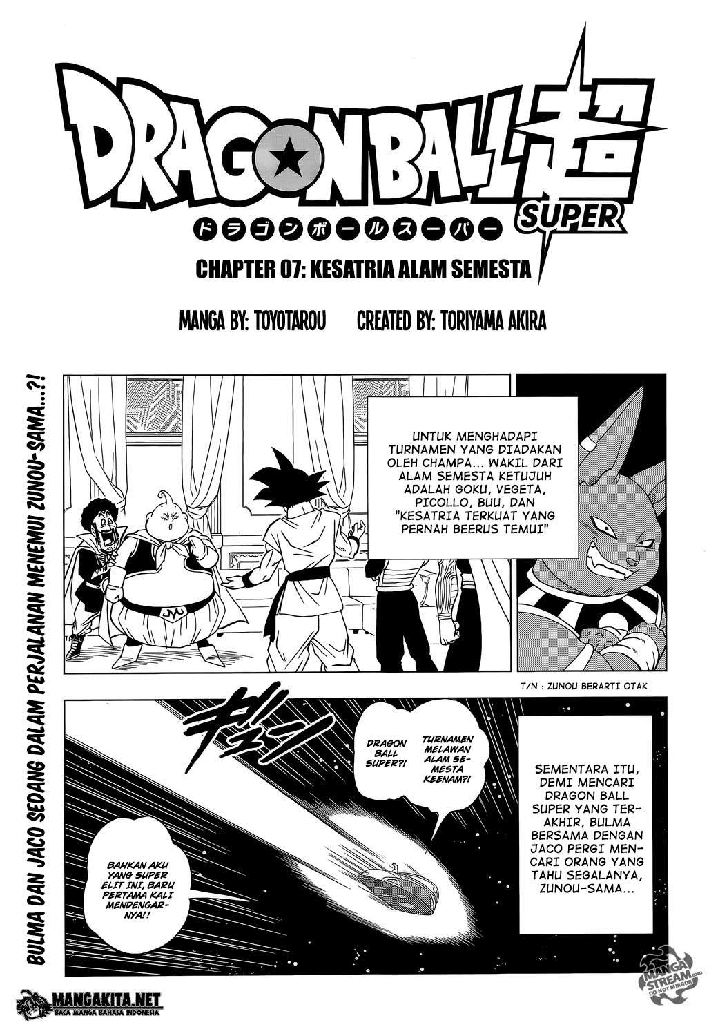 Baca Manga Dragon Ball Super Chapter 07 Gambar 2