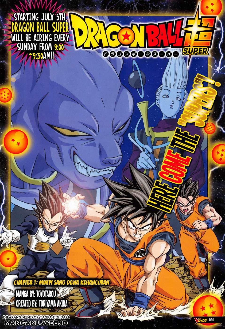 Baca Komik Dragon Ball Super Chapter 01 Gambar 1