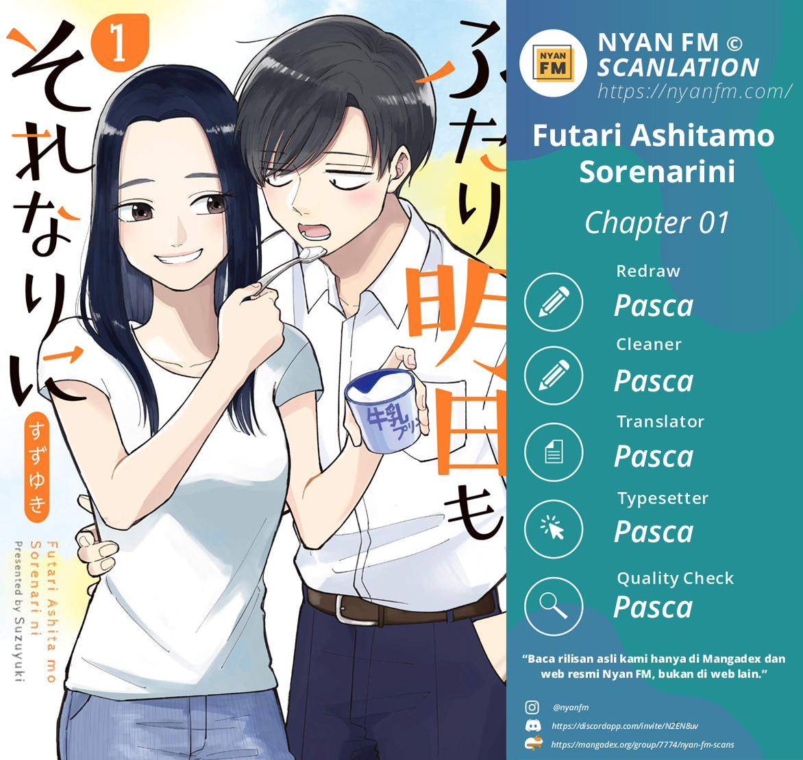 Baca Manga Futari Ashitamo Sorenarini Chapter 01 Gambar 2