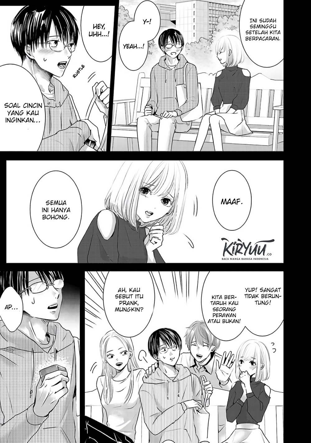 Ashita, Watashi wa Dareka no Kanojo Chapter 03 Gambar 38
