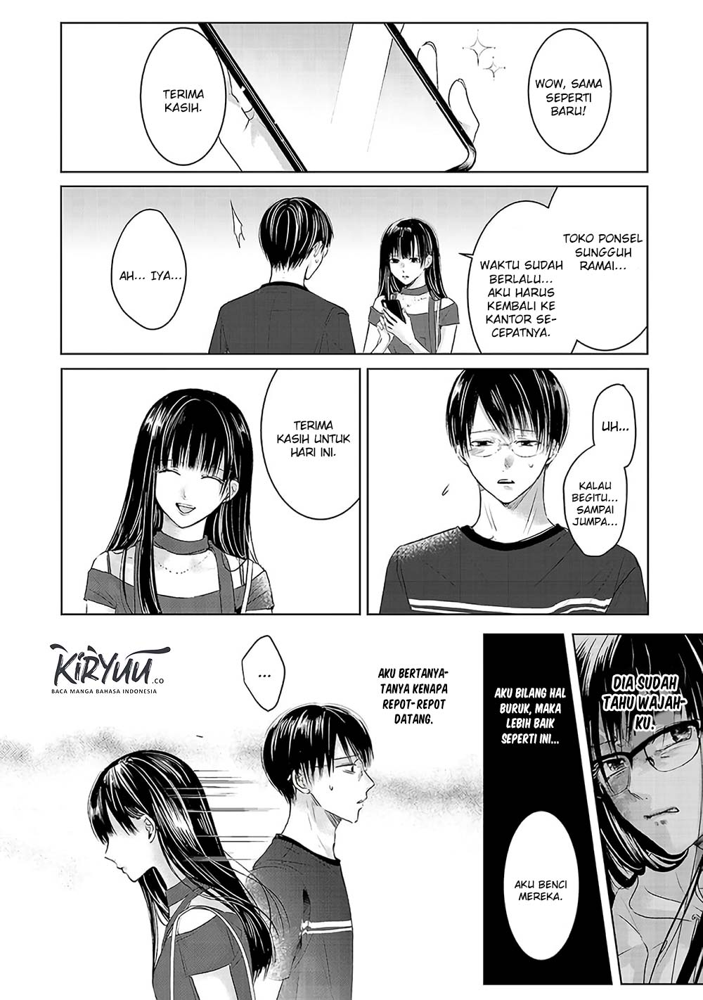 Ashita, Watashi wa Dareka no Kanojo Chapter 02 Gambar 11