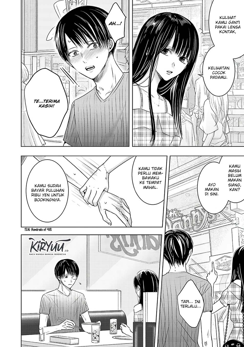 Ashita, Watashi wa Dareka no Kanojo Chapter 02 Gambar 28