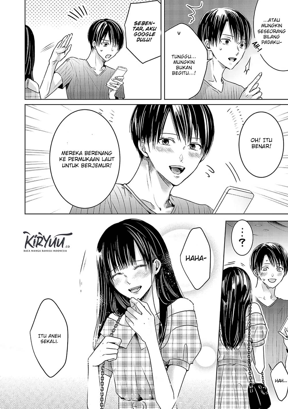 Ashita, Watashi wa Dareka no Kanojo Chapter 02 Gambar 32