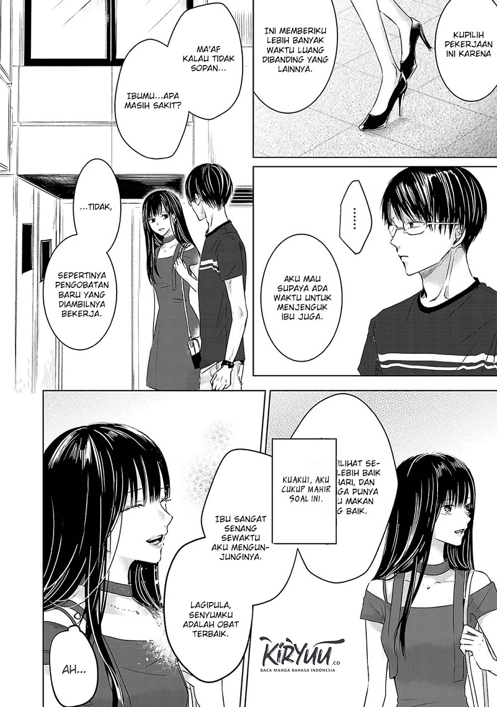 Ashita, Watashi wa Dareka no Kanojo Chapter 02 Gambar 9