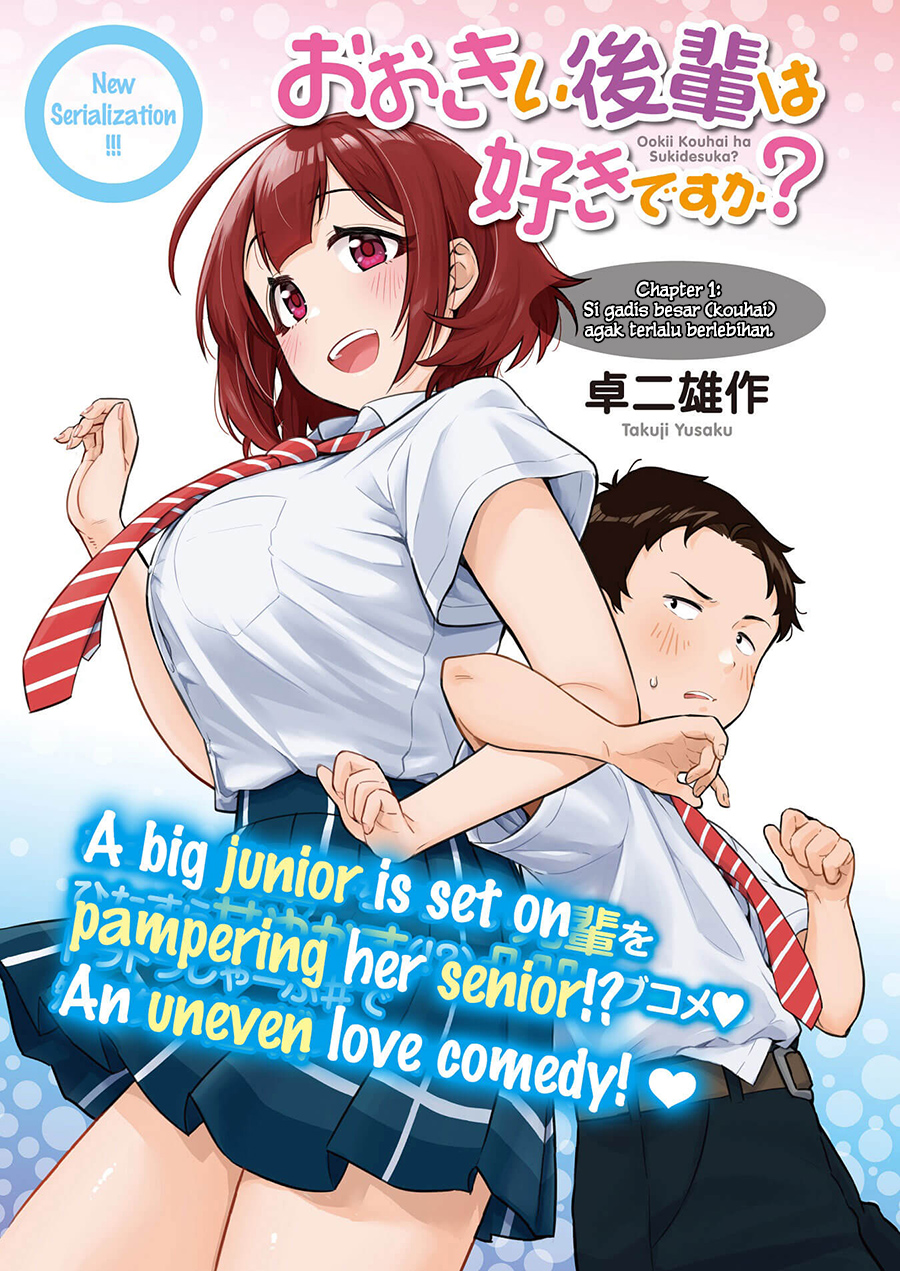 Baca Komik Ookii Kouhai wa Suki Desu ka? Chapter 01 Gambar 1