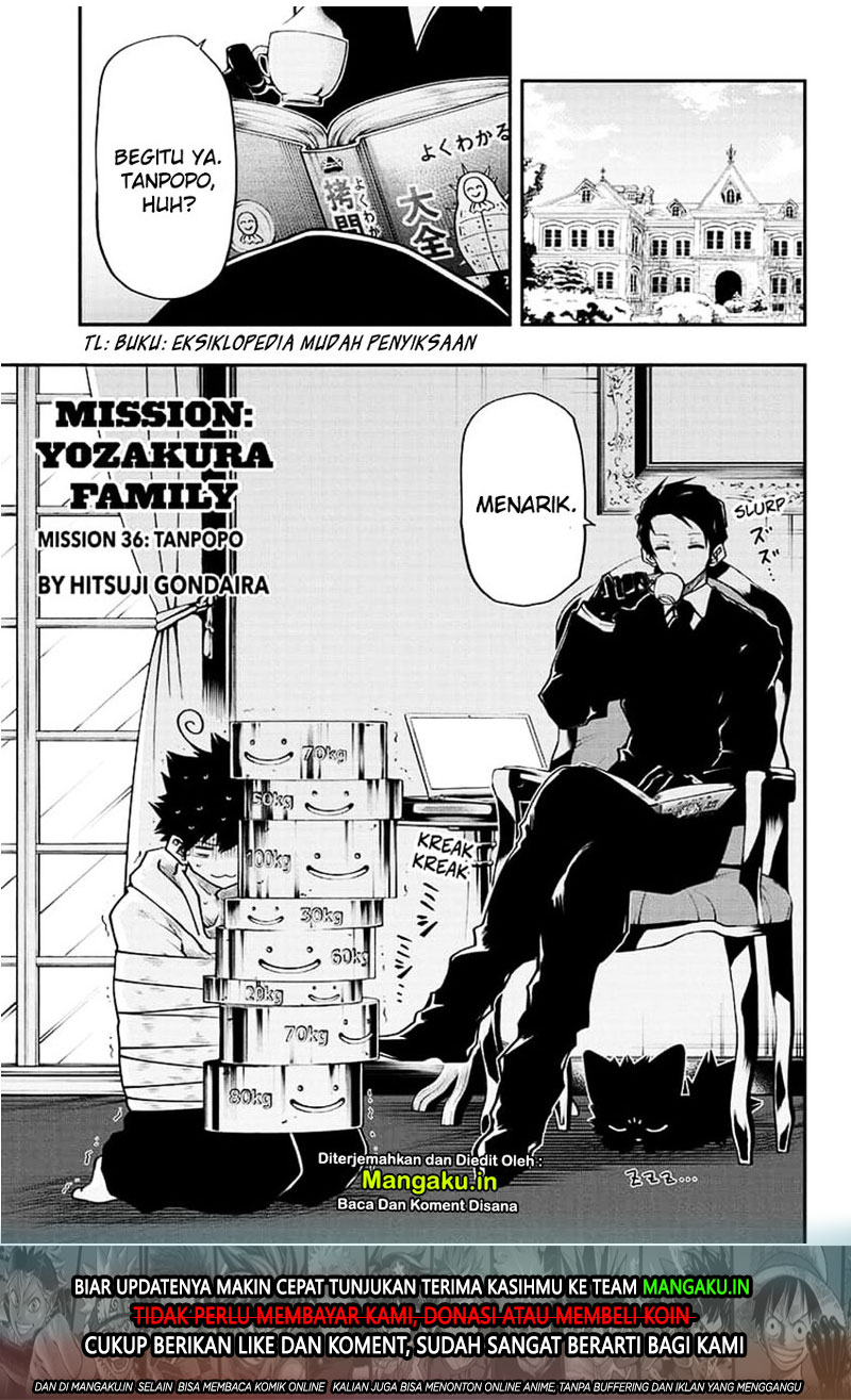 Baca Manga Mission: Yozakura Family Chapter 36 Gambar 2