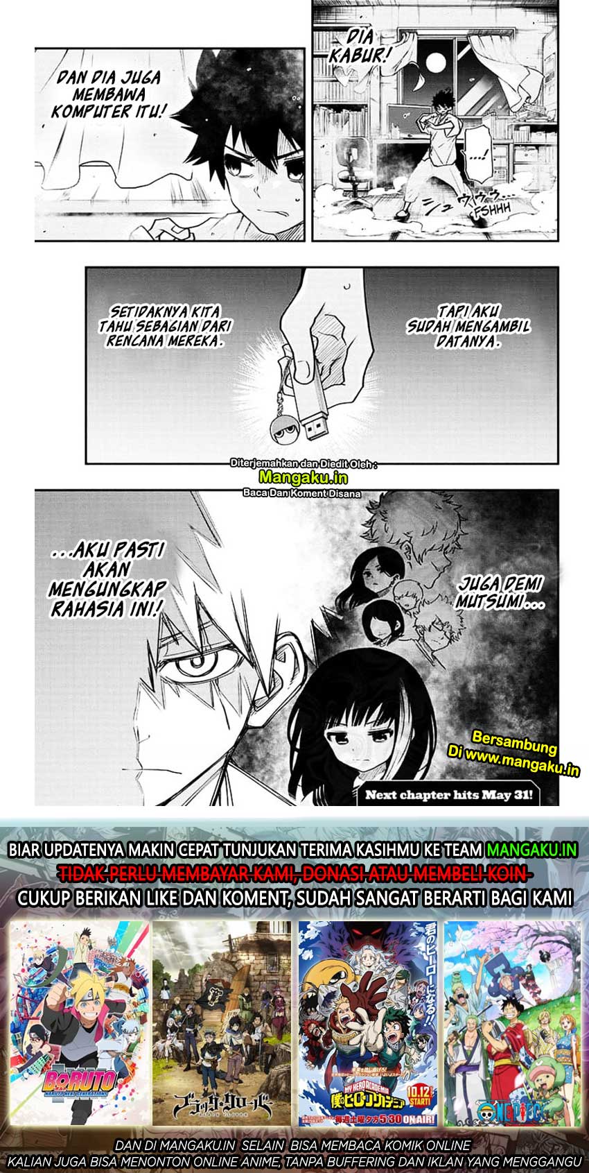 Mission: Yozakura Family Chapter 36 Gambar 20