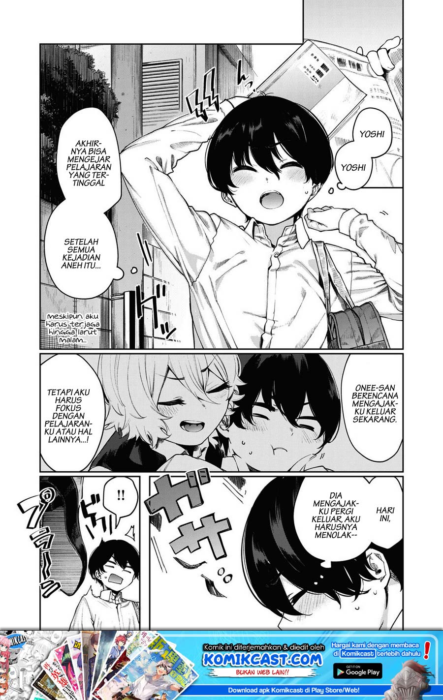 Baca Manga Shounen, Chotto Sabotteko? Chapter 08 Gambar 2