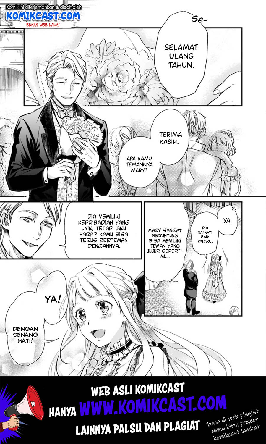 Baca Manga Albert Ke no Reijou wa Botsuraku wo go Shomou desu Chapter 04.3 Gambar 2