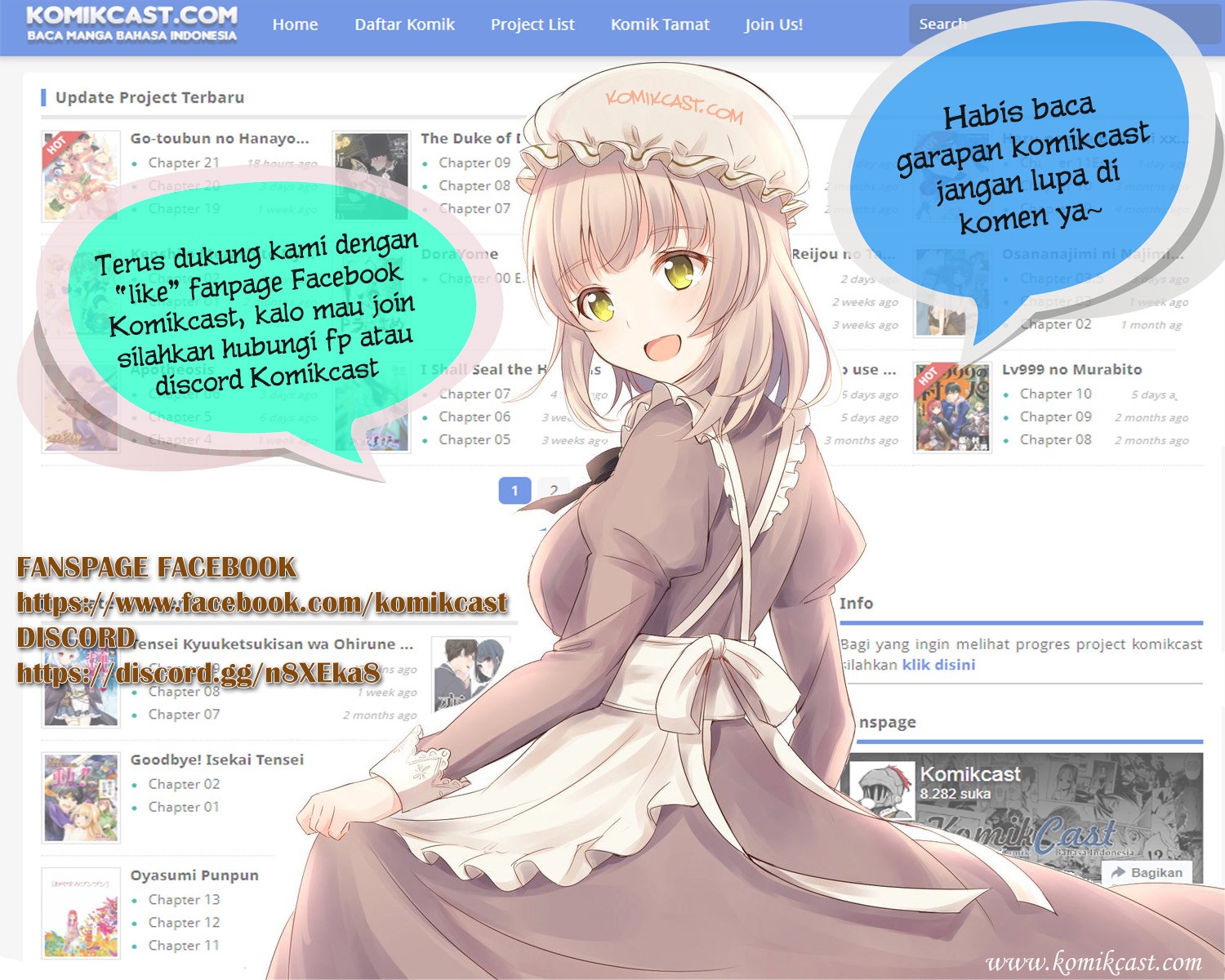 The Duke of Death and his Black Maid Chapter 12 Gambar 12