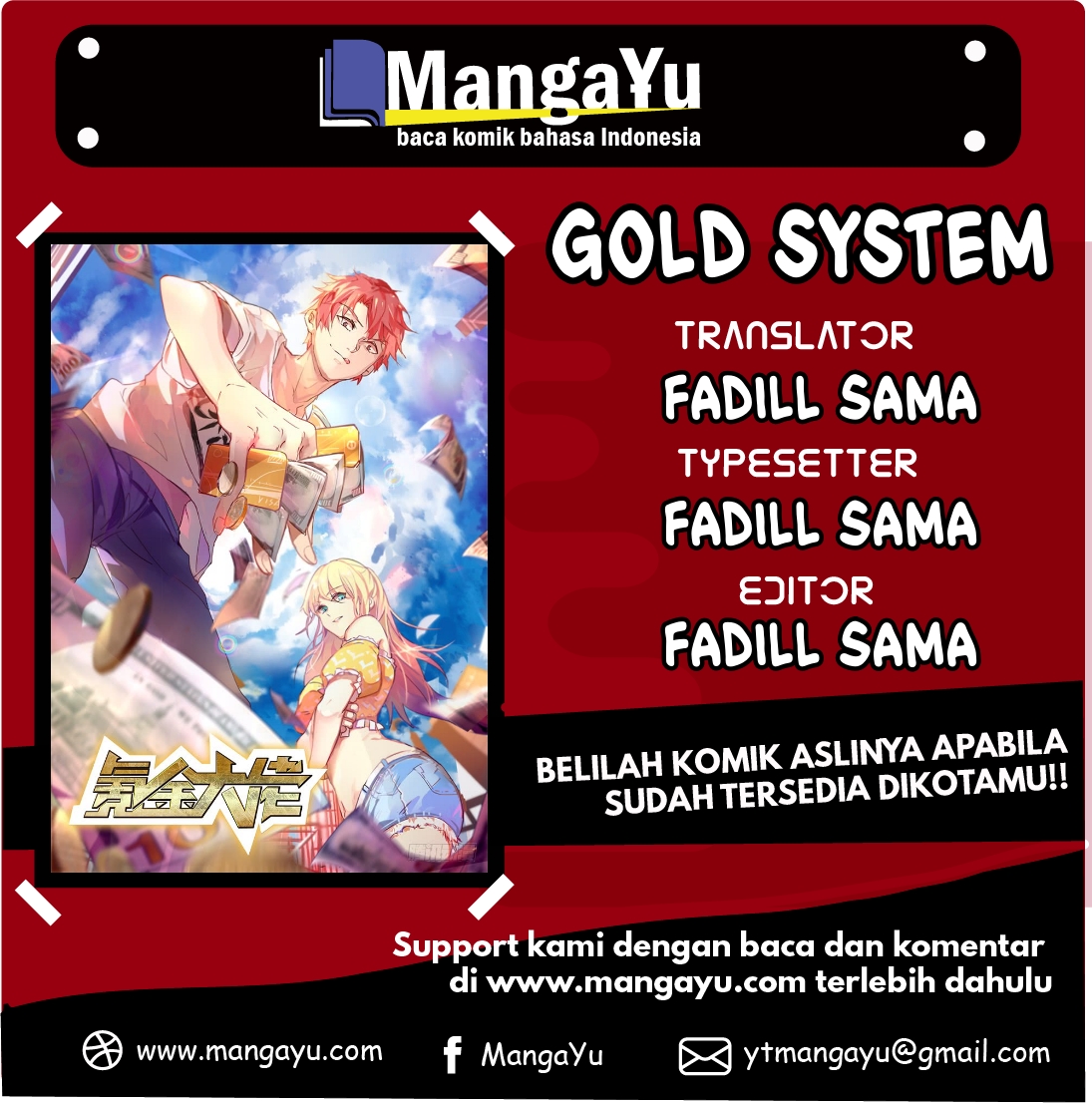 Baca Komik Gold System Chapter 01 Gambar 1