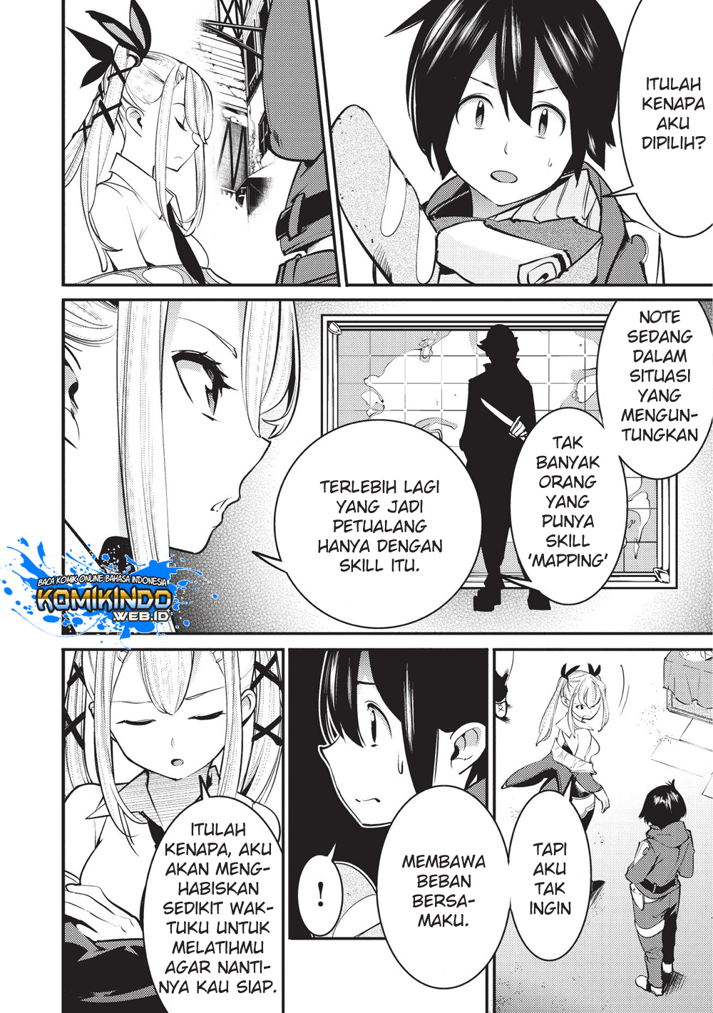 Hazure Skill [Mapping] wo Te ni Shita Shonen ha Saikyou Party to Dungeon ni Idomu Chapter 04.1 Gambar 13