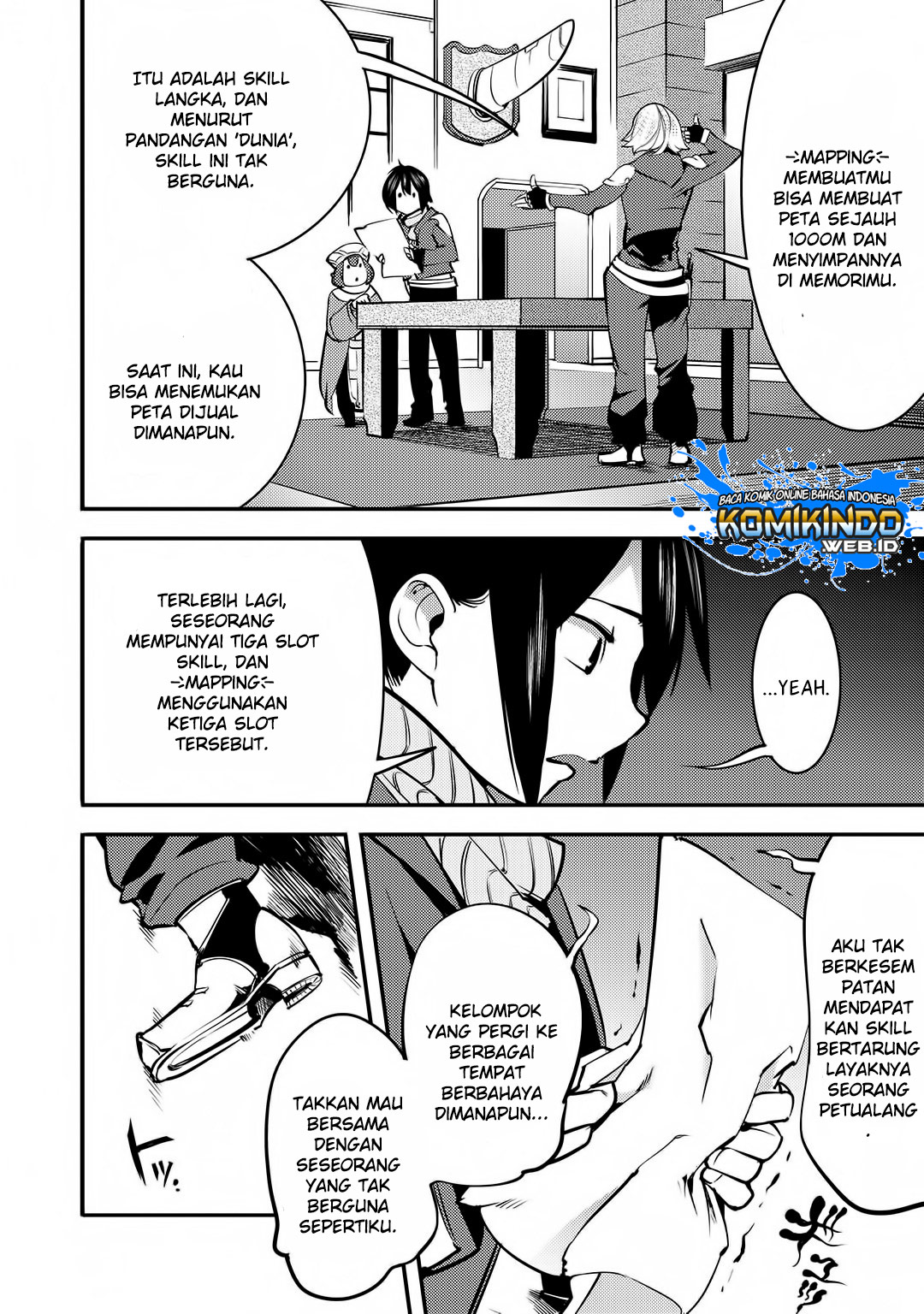 Hazure Skill [Mapping] wo Te ni Shita Shonen ha Saikyou Party to Dungeon ni Idomu Chapter 02 Gambar 16