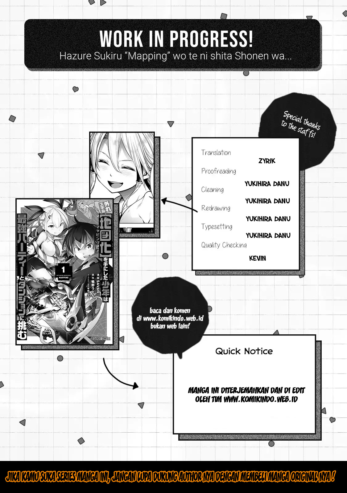 Hazure Skill [Mapping] wo Te ni Shita Shonen ha Saikyou Party to Dungeon ni Idomu Chapter 02 Gambar 34