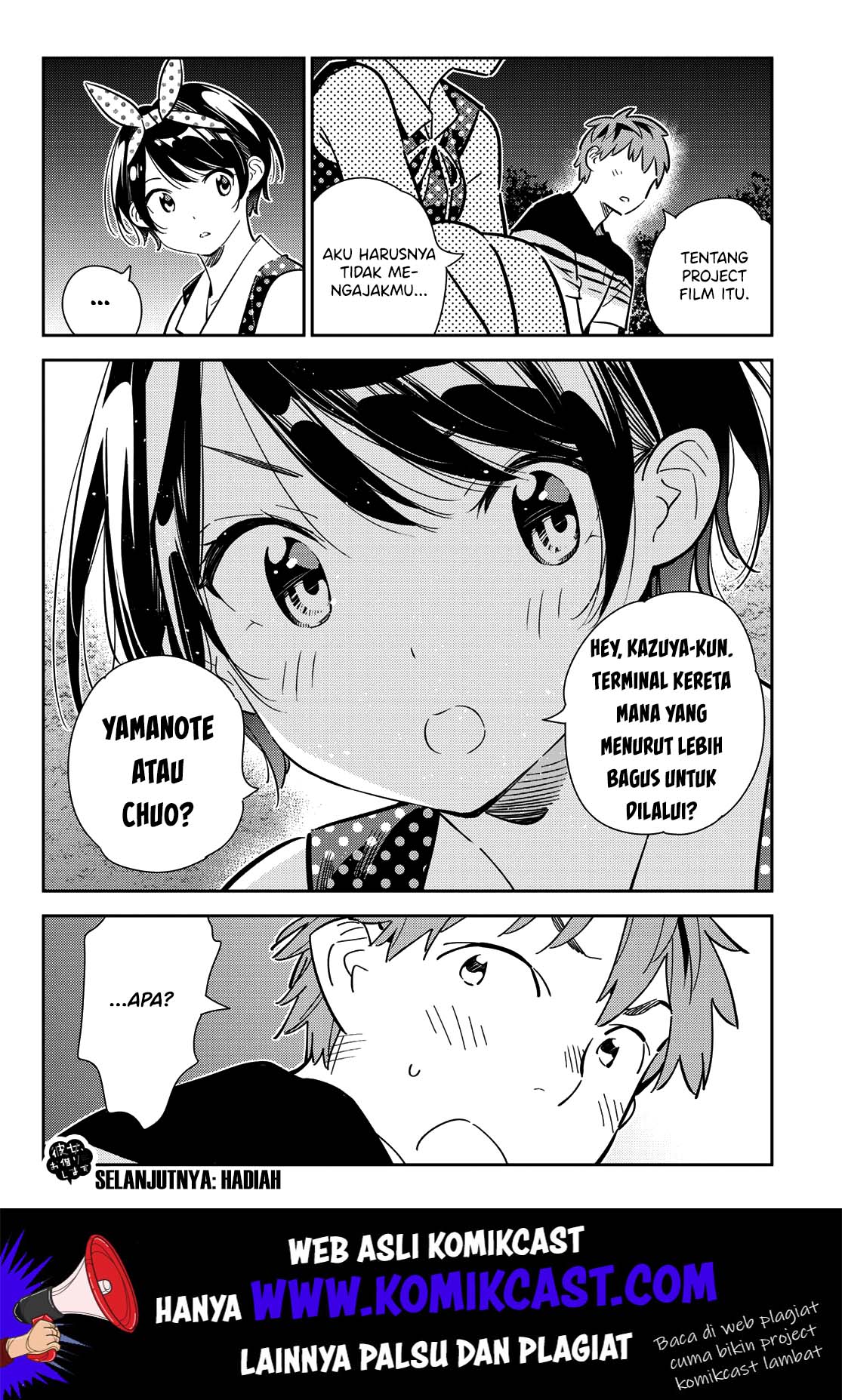 Kanojo Okarishimasu Chapter 141 Gambar 22