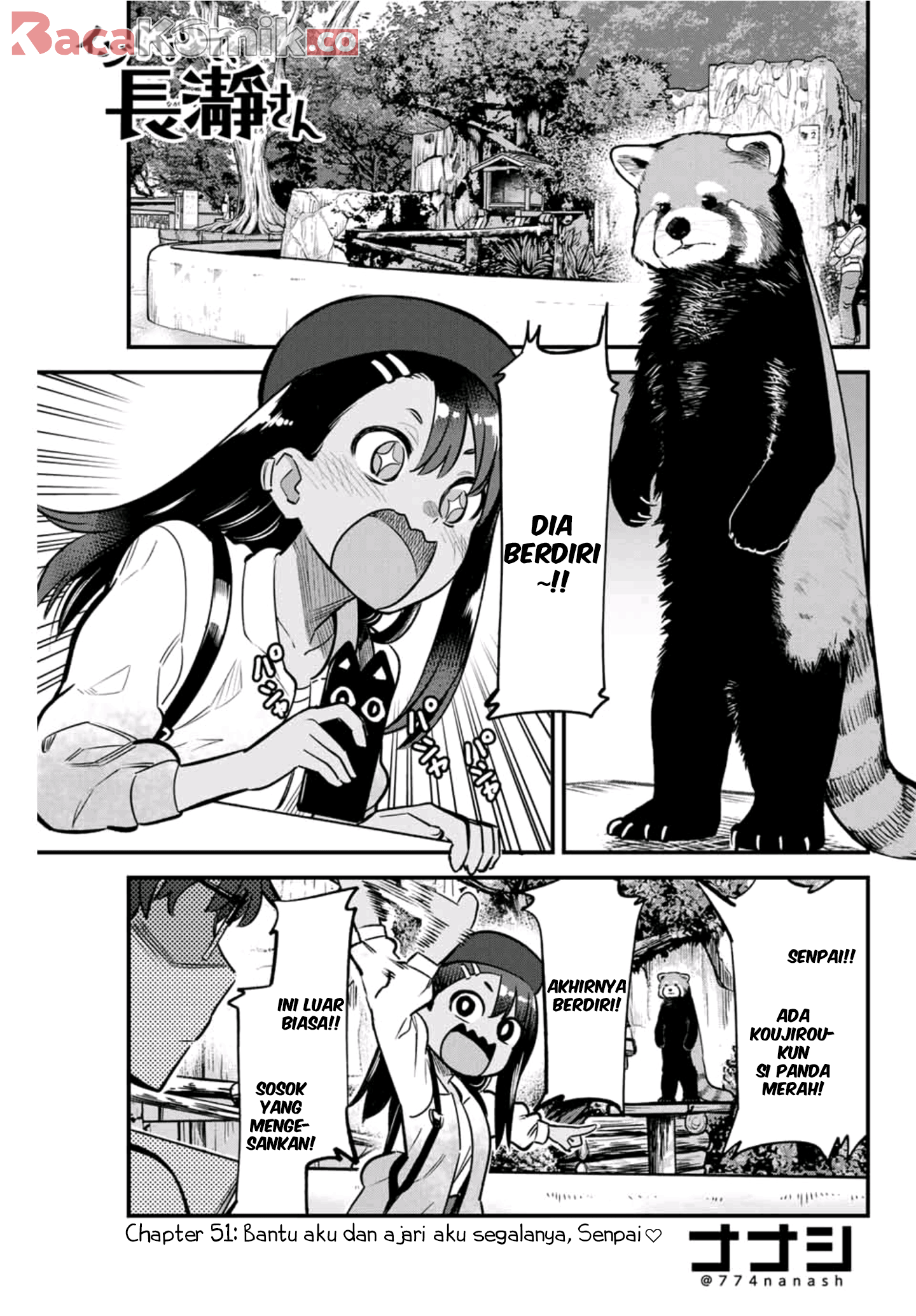 Baca Manga Ijiranaide, Nagatoro-san Chapter 51 Gambar 2
