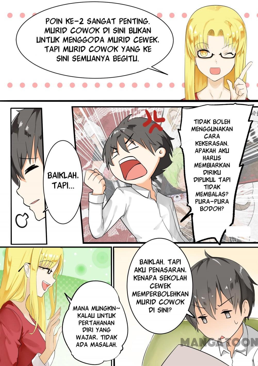 Baca Manhua The Boy in the All-Girls School Chapter 005 Gambar 2