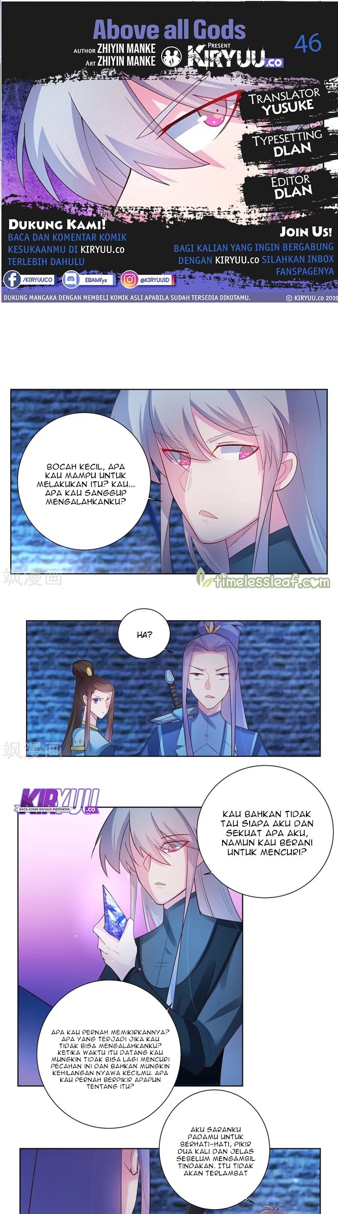 Baca Komik Above All Gods Chapter 46 Gambar 1