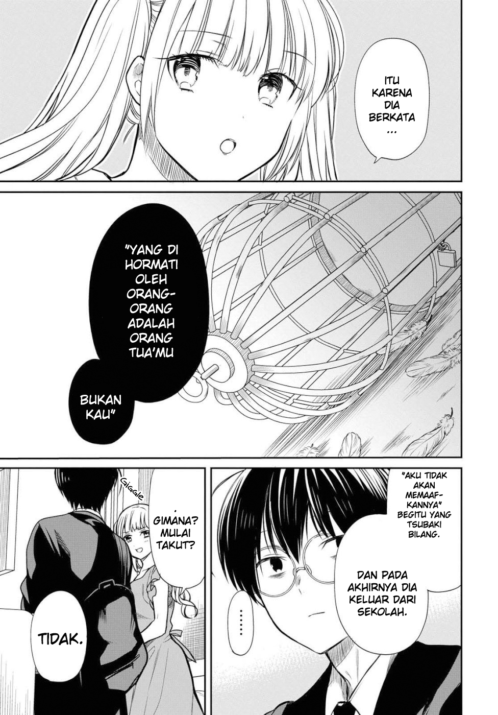 1-nen A-gumi no Monster Chapter 19 Gambar 18