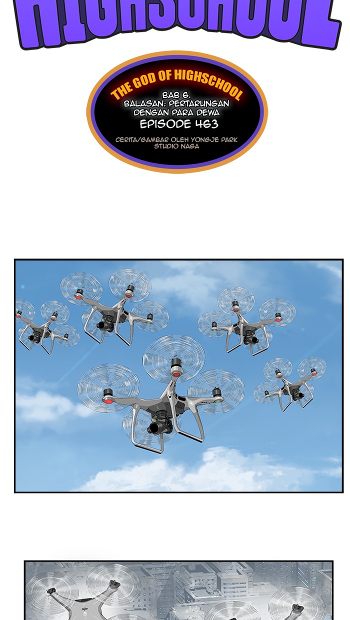 Manhwa The God of High School Chapter 463 gambar nomor 2