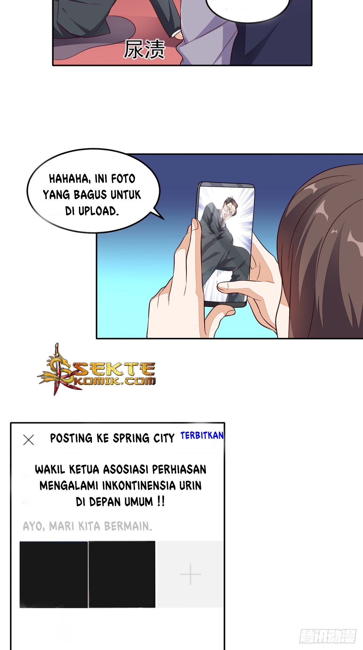 Super WeChat Chapter 27 Gambar 19