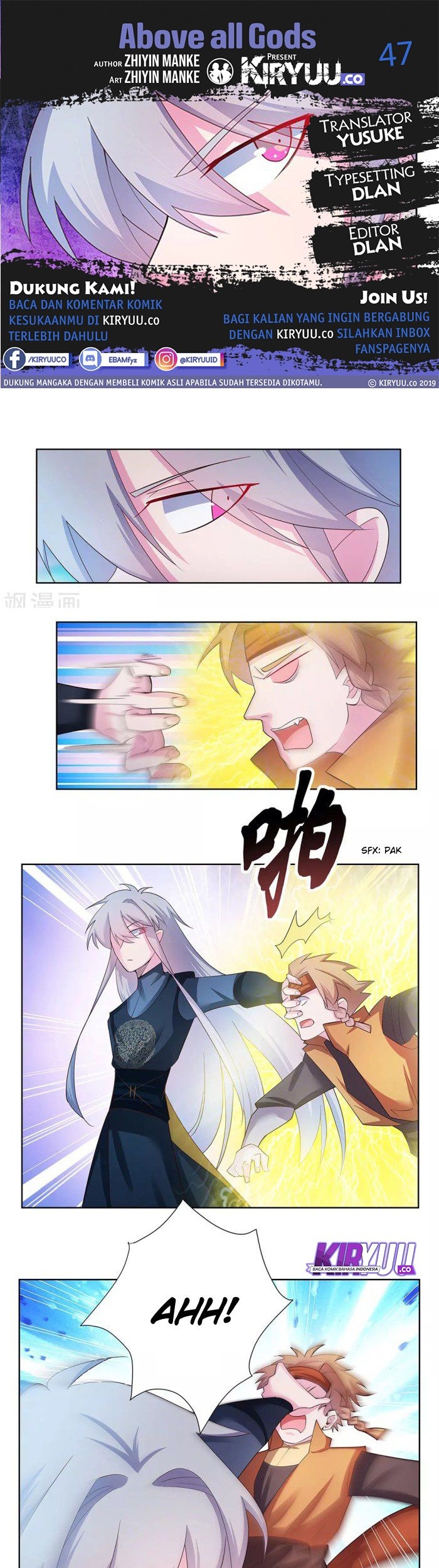 Baca Komik Above All Gods Chapter 47 Gambar 1