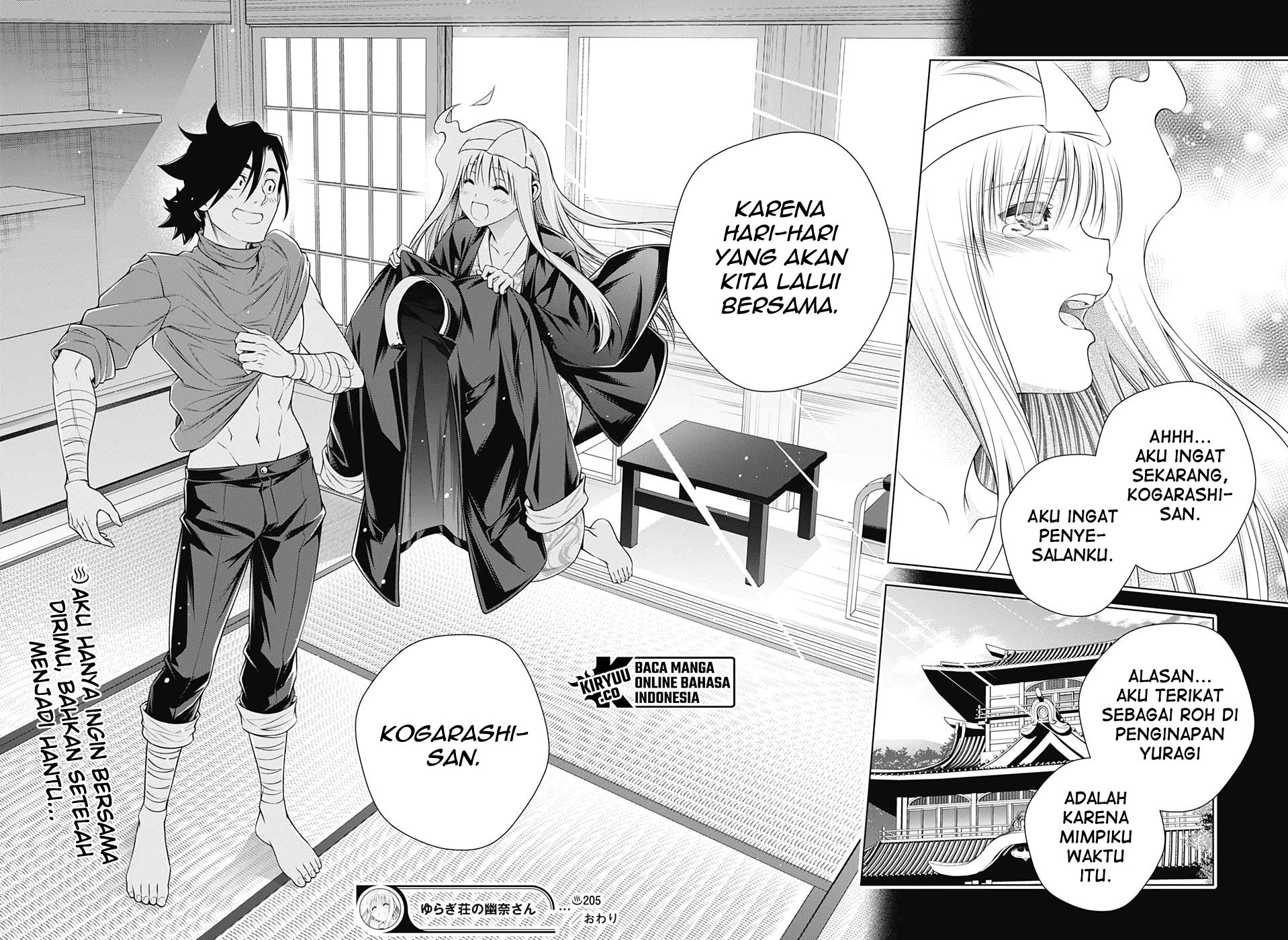 Yuragi-sou no Yuuna-san Chapter 205 Gambar 19