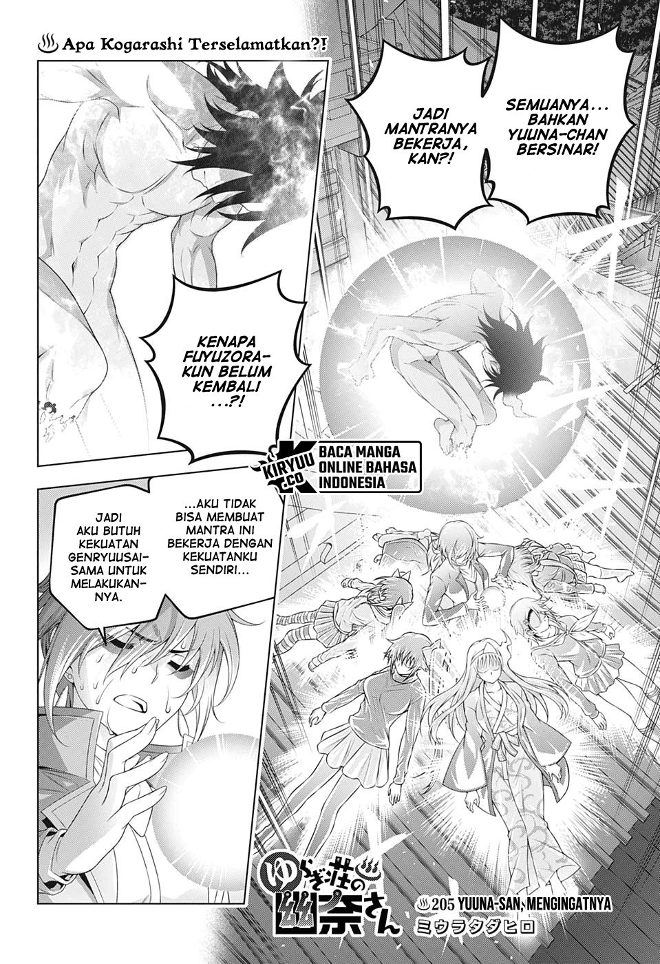 Yuragi-sou no Yuuna-san Chapter 205 Gambar 3