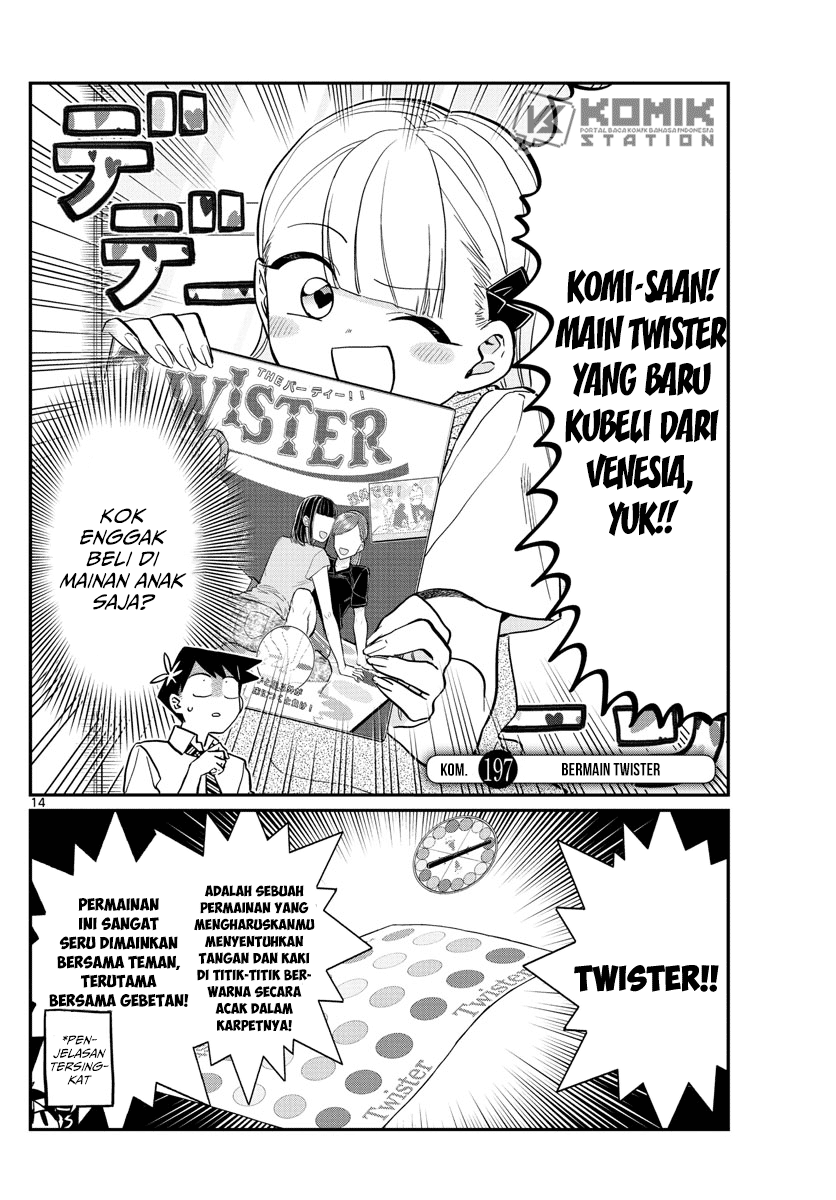 Baca Manga Komi-san wa Komyushou Desu Chapter 197 Gambar 2