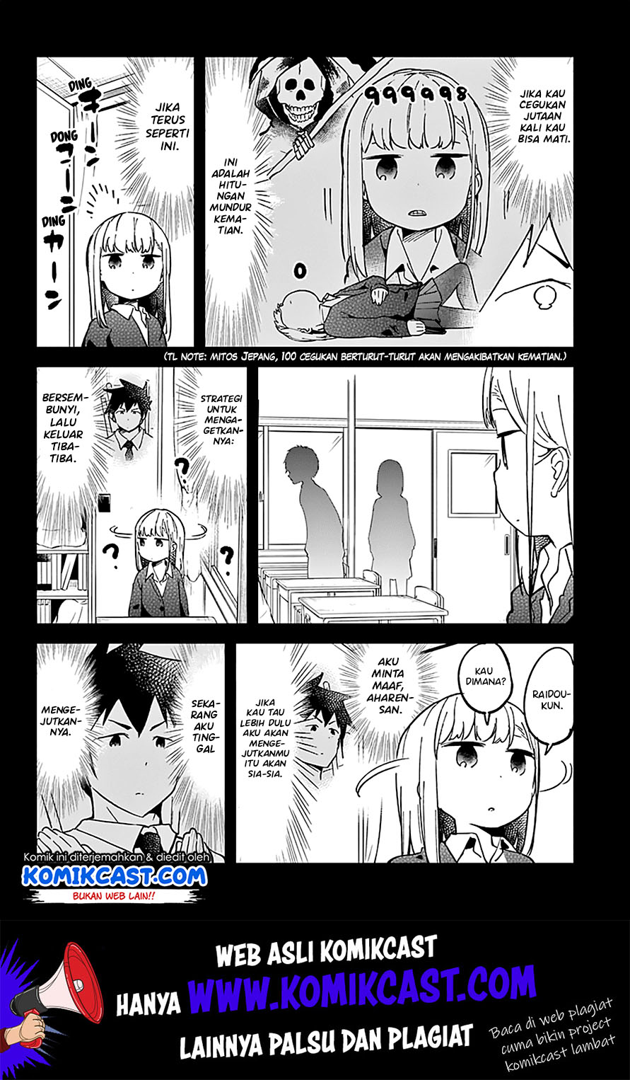 Aharen-san wa Hakarenai Chapter 30 Gambar 8