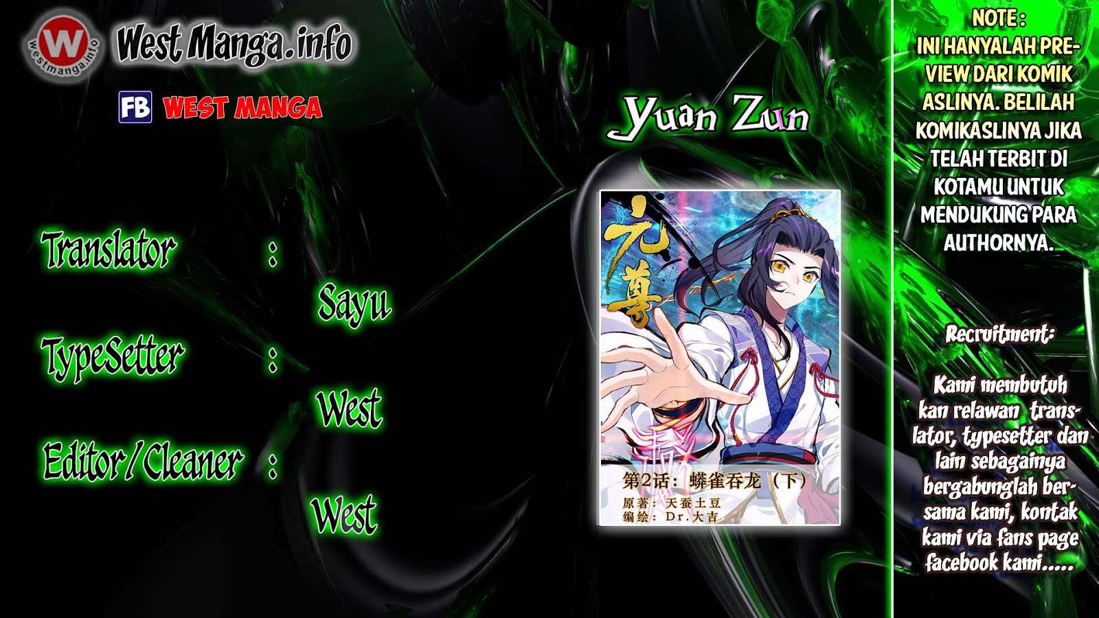 Baca Manhua Yuan Zun Chapter 2.5 Gambar 2