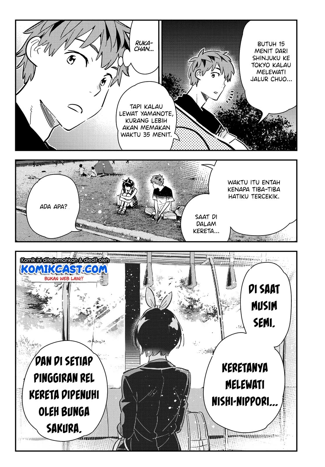 Kanojo Okarishimasu Chapter 142 Gambar 6
