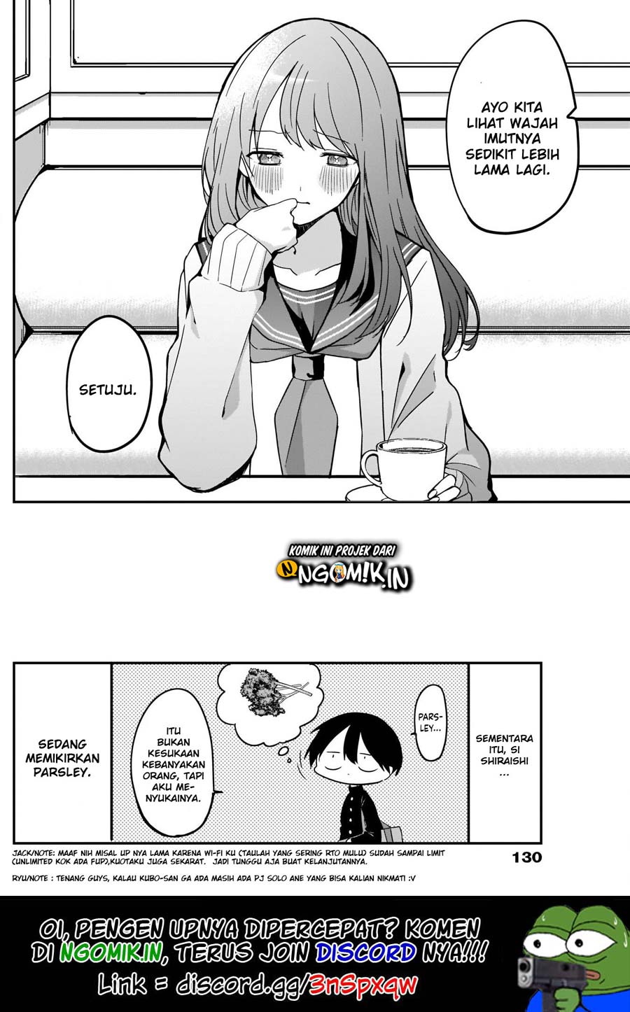 Kubo-san wa Boku (Mobu) wo Yurusanai Chapter 15 Gambar 13