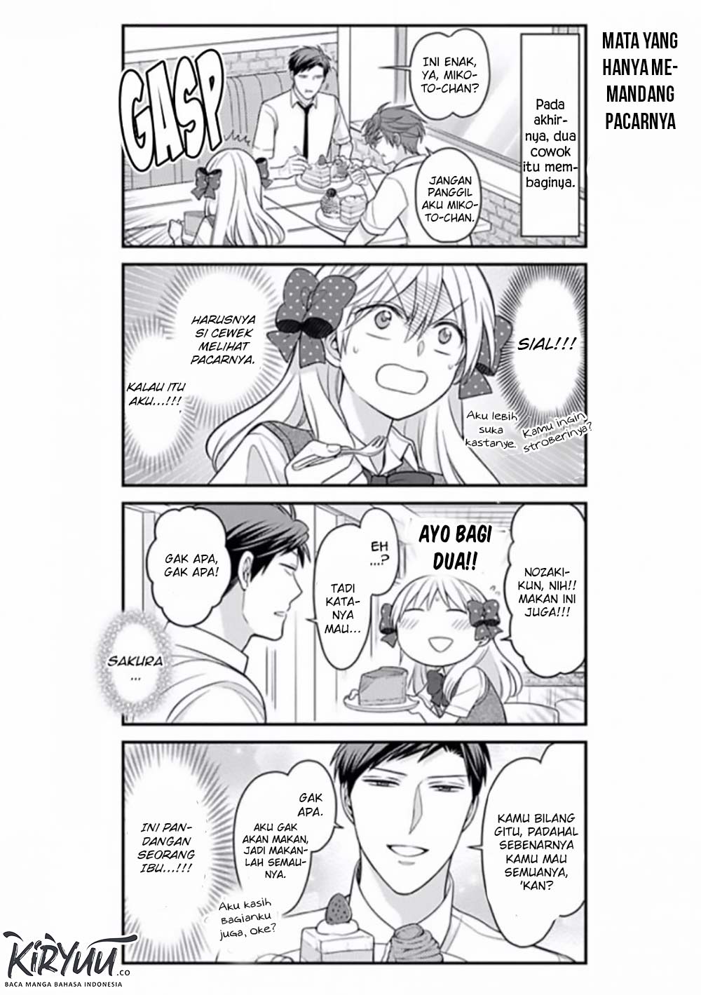 Gekkan Shoujo Nozaki-kun Chapter 80 Gambar 10