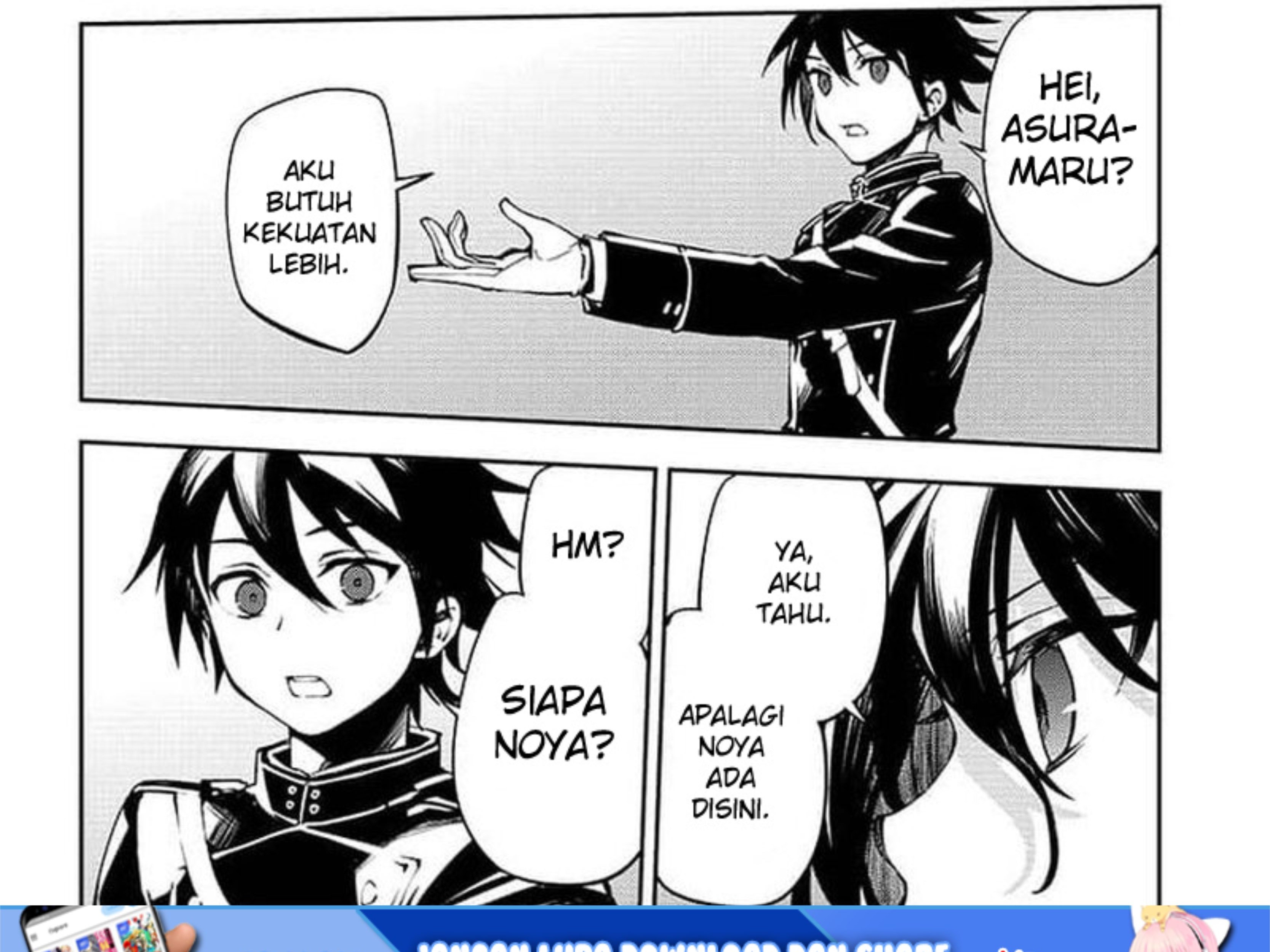 Owari no Seraph Chapter 87 Gambar 37