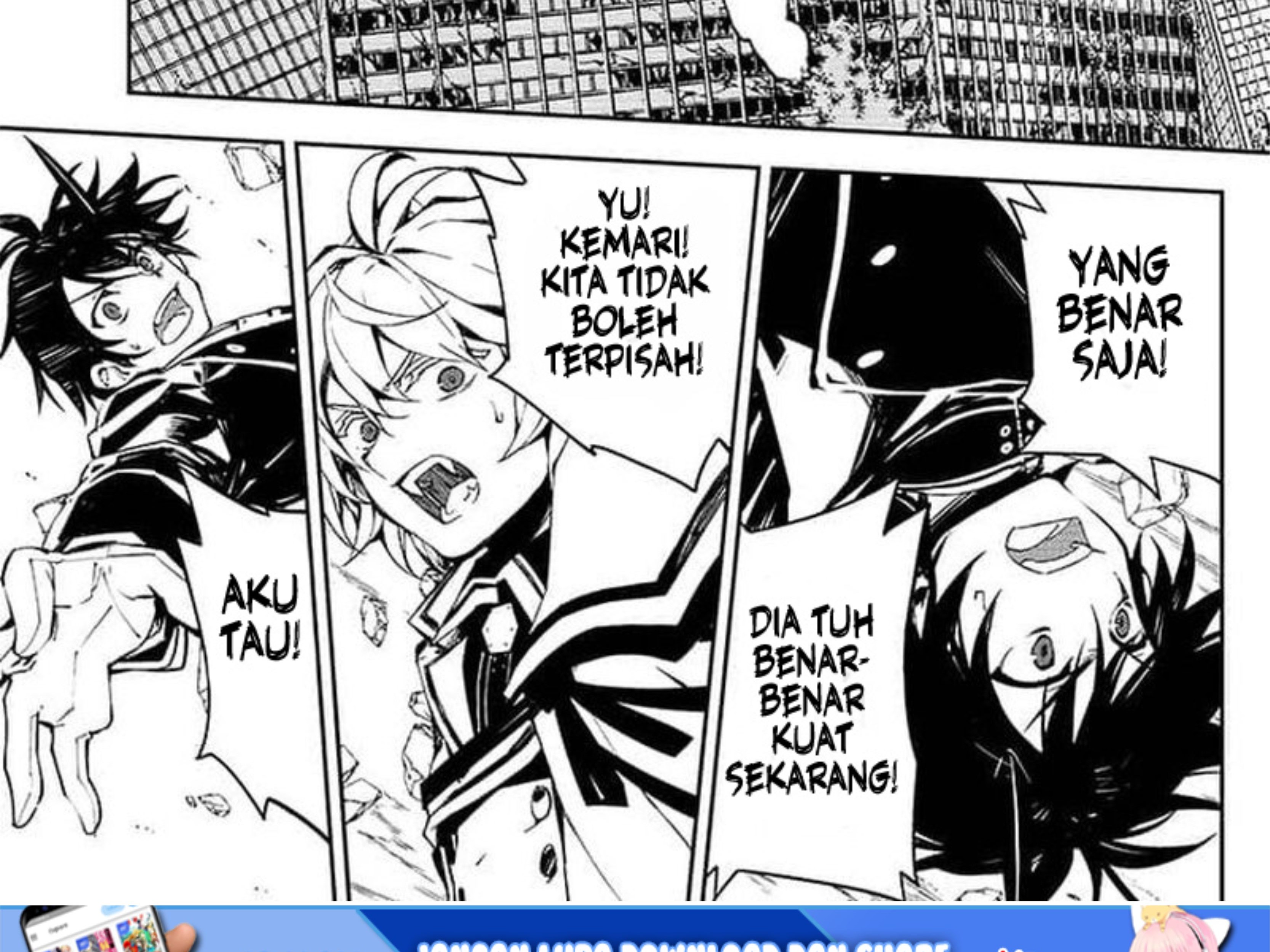 Owari no Seraph Chapter 87 Gambar 8