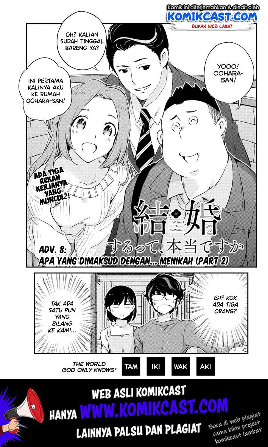 Baca Manga Kekkon Surutte, Hontou Desu Ka? Chapter 08 Gambar 2