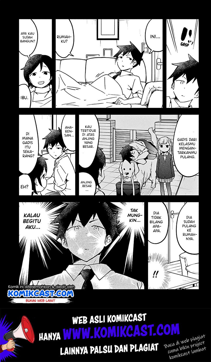 Aharen-san wa Hakarenai Chapter 33 Gambar 17