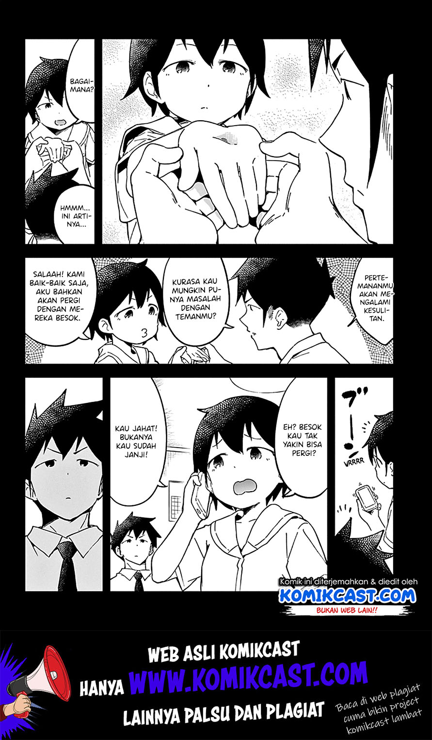 Aharen-san wa Hakarenai Chapter 33 Gambar 4