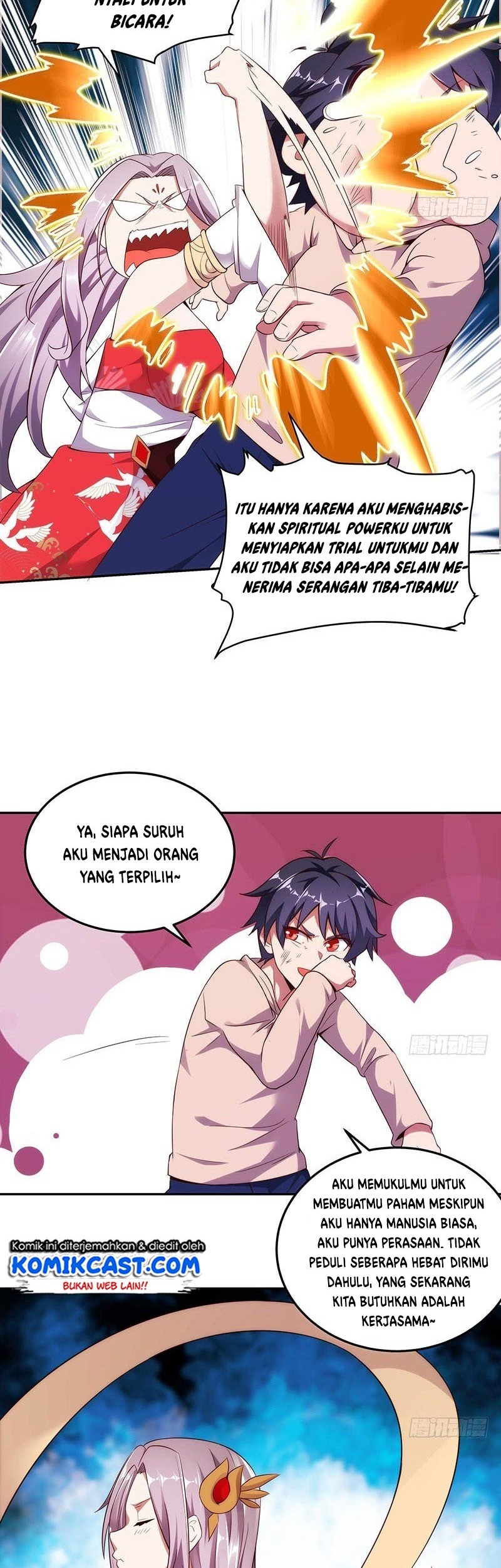 Carrying The Goddess Along Chapter 13 Gambar 24